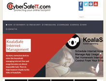 Tablet Screenshot of cybersafett.com